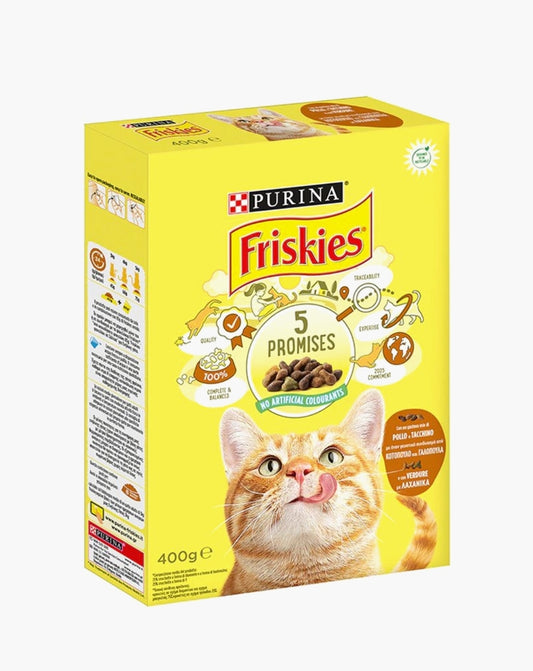 Friskies met Rund en Groenten - Kattenkorrels - adult - 400 gram