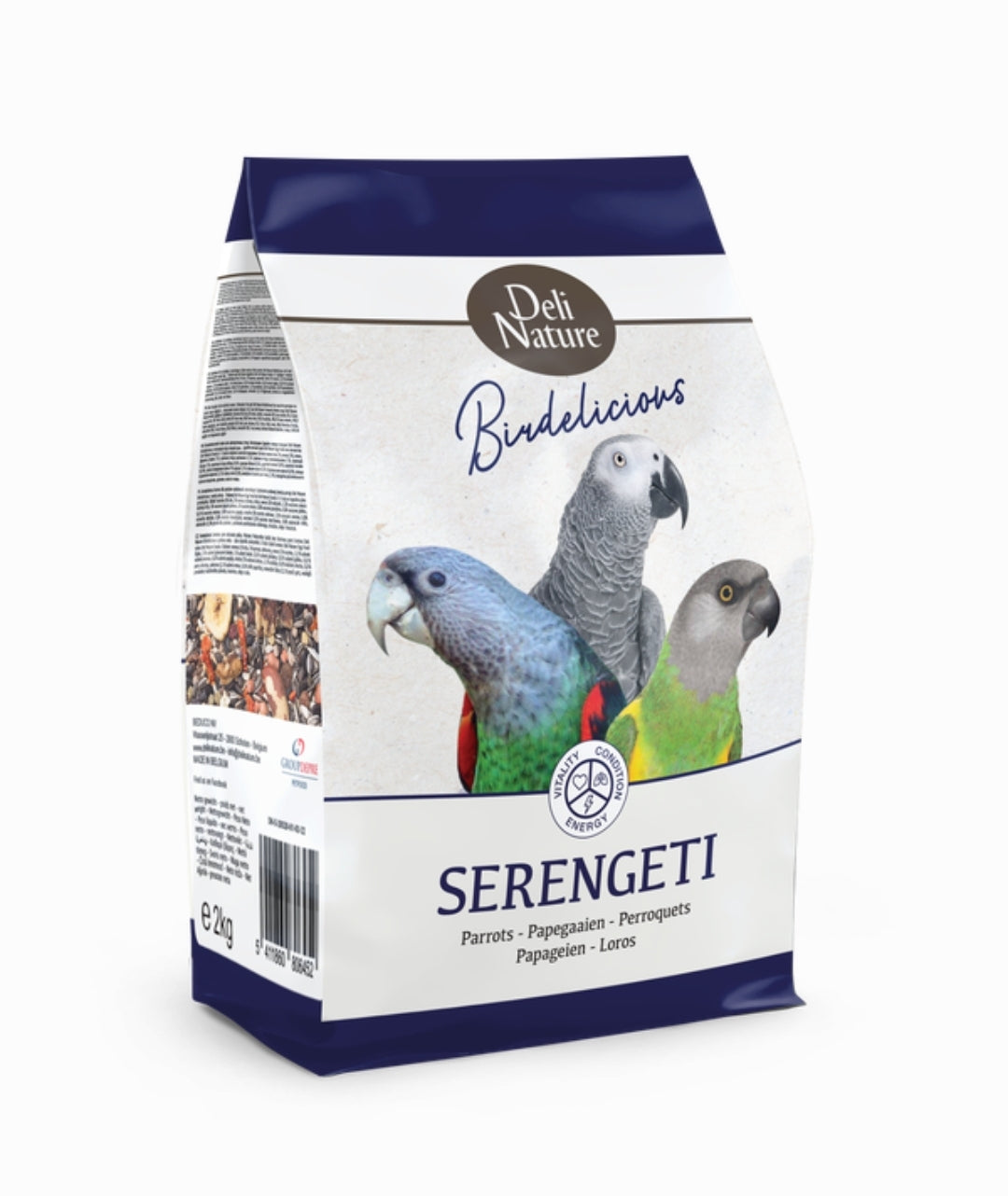 Birdelicious Papegaaien Serengeti 2kg - Deli Nature