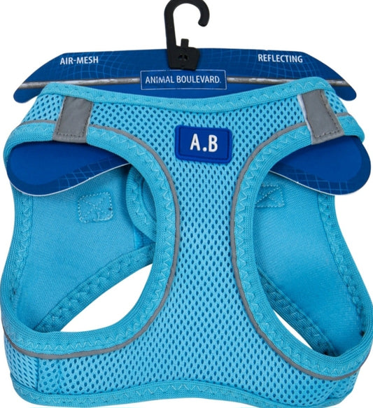 Animal Boulevard Air-Mesh Comfortharnas Blauw 3 kg