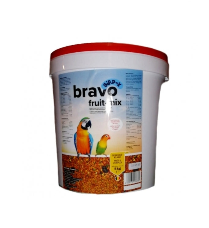 Bravo Fruit Mix Grof 500 Gram - Bird-X Grizo