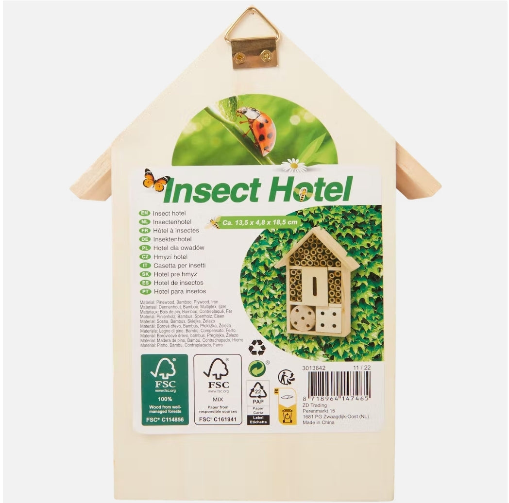 Insecten hotel 13.5x5x18.5