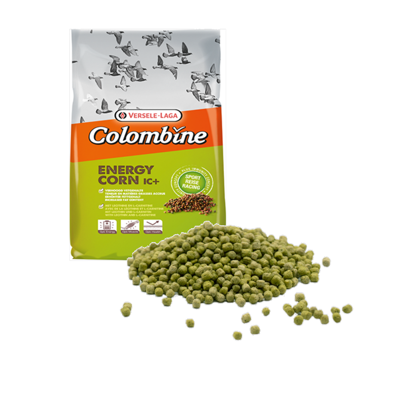 Colombine Energy-Corn IC⁺ 15kg - Geëxtrudeerde Energiepellet Voor Sportperiode