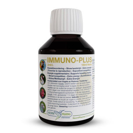 Immuno - Plus 100ml ( Verbeterd de kweek en conditie ) - Neornipharma