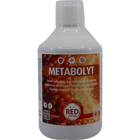 Metabolyt ( levende gisten ) 500ml - Red Animals