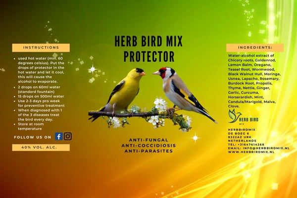 Protector 50ml - Volledige Bescherming - Herb Bird Mix - Natuurlijk Product