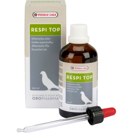 Respi Top - Natuurlijk Product Met Essentiële Oliën 100ml - Oropharma Versele Laga