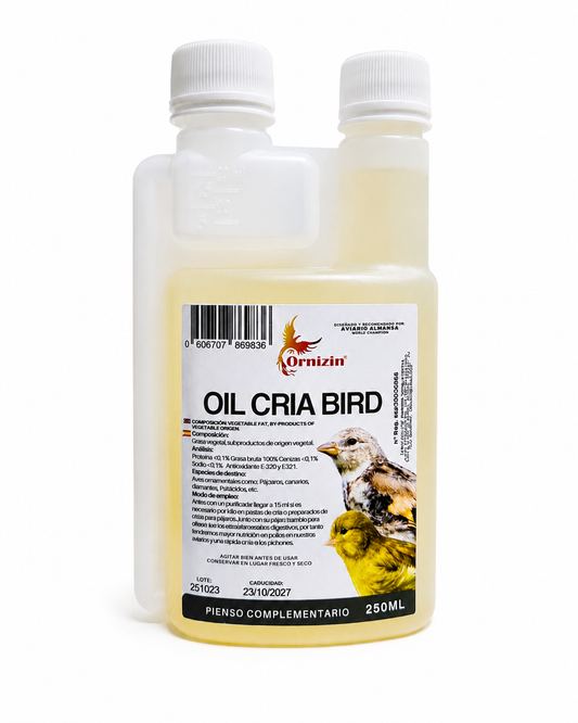 Health Oil - Oil Cría Bird 250ml - Kweekolie - Ornizin