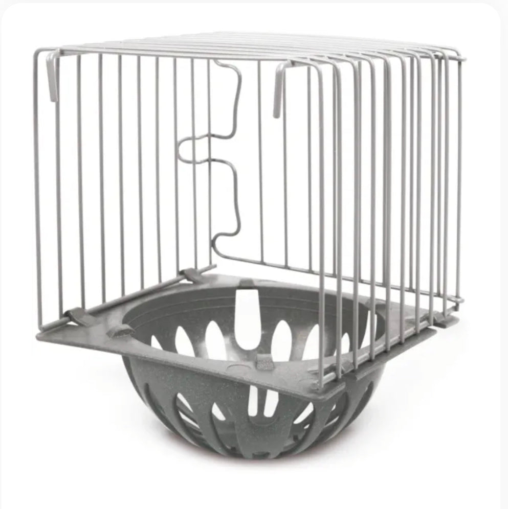 Voorhang nest met kunststof nest 12x12x15cm ( RECYCLED )