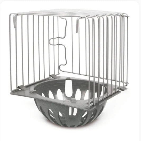 Voorhang nest met kunststof nest 12x12x15cm ( RECYCLED )