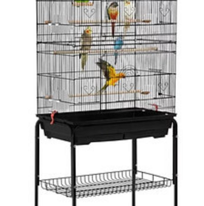 Lisa Vogelkooi Op Staander Zwart