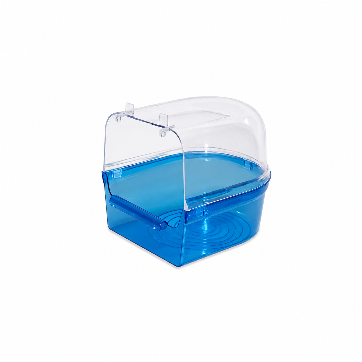 Badhuis groot transparant Blauw / transparant
