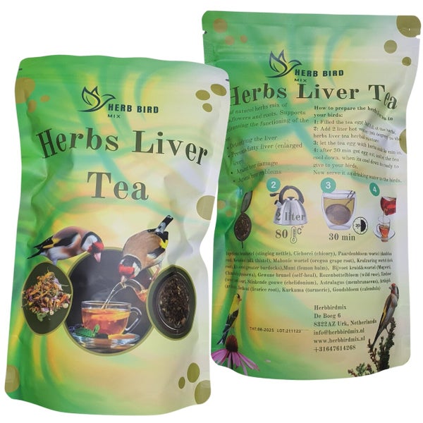 Herbs Liver Tea ( Ondersteuning en Bescherming Van De Lever ) 150 gram - Herb Bird Mix
