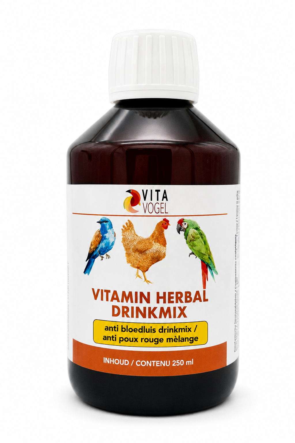 Vitamin Herbal Drinkmix 250ml - Vita Vogel ( Anti Bloedluis Drinkmix )