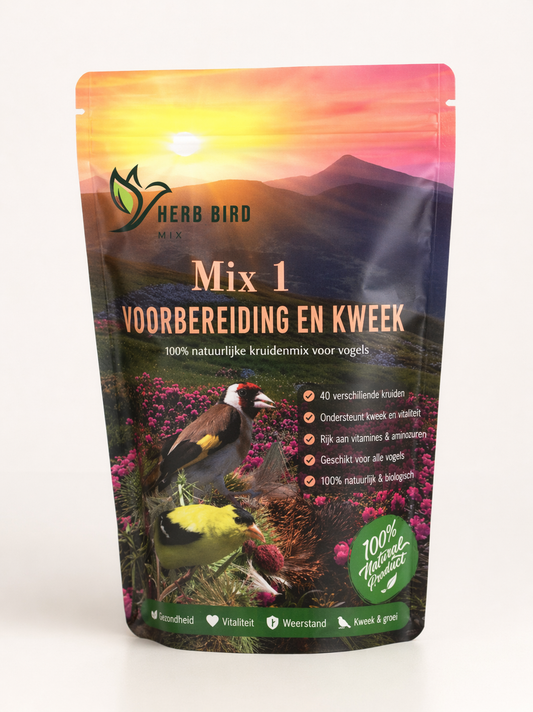 Mix 1 - Voorbereiding En Kweek ( 150gram ) - Herb Bird Mix