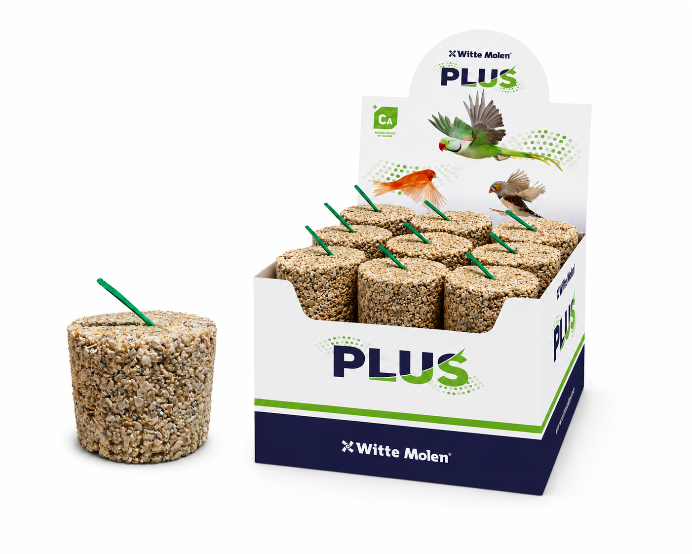 Plus Mineraalblok Klein Fijn 70gram