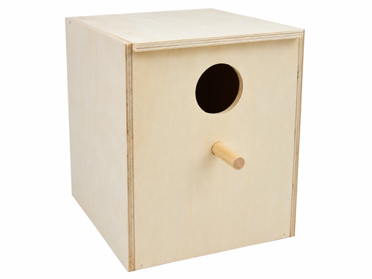 Nestblok Valkparkiet Verticaal 35.5x30x24cm