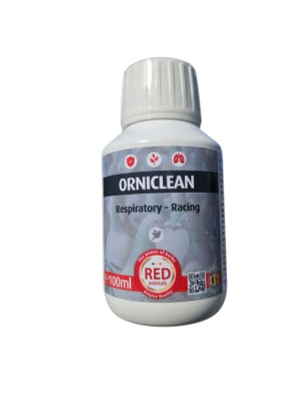 NIEUW Orniclean 100ml - Maakt de luchtwegen vrij - Red Animals