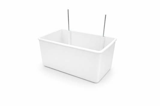 Eetbakje met haak wit