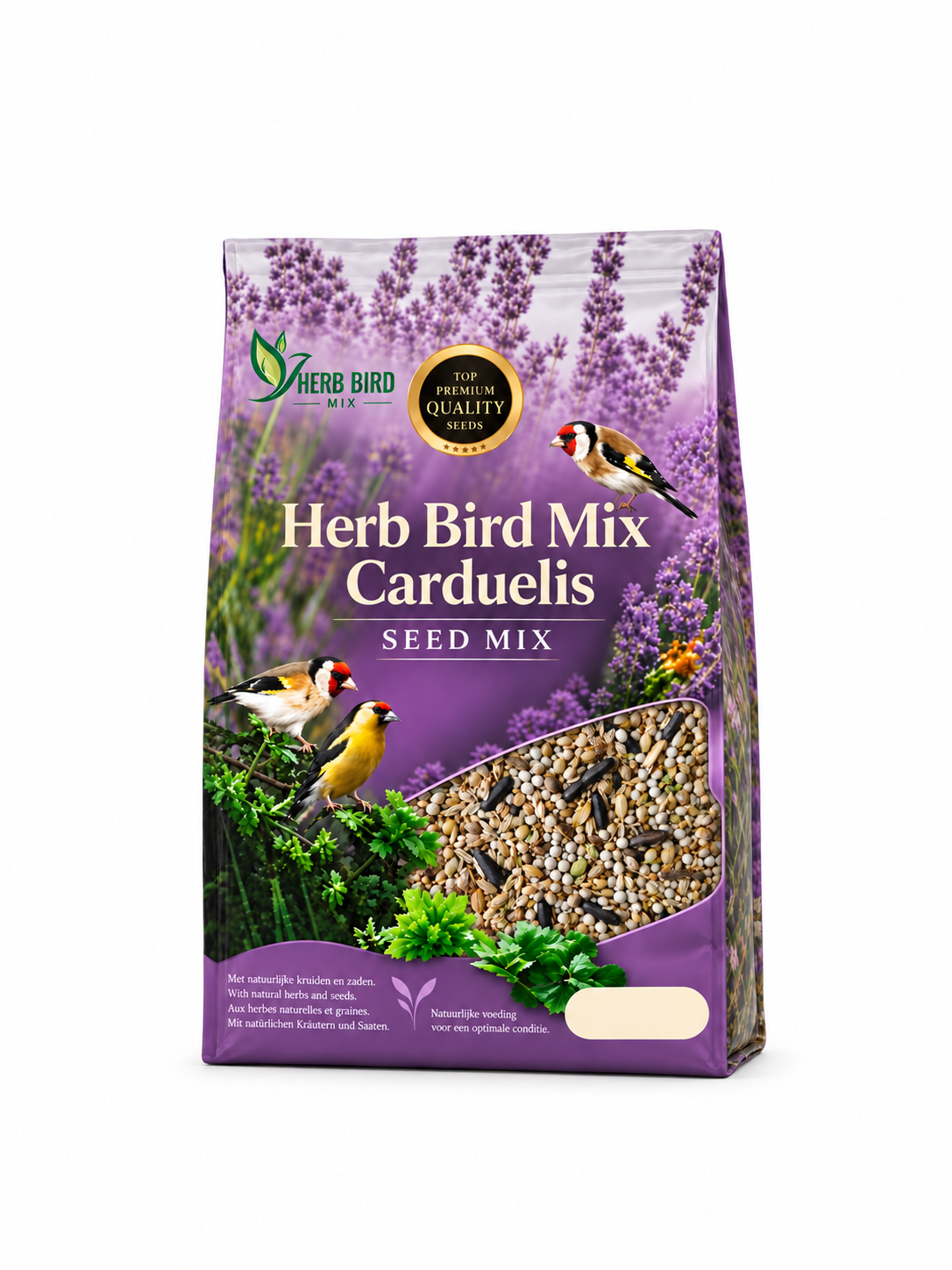 Carduelis Seed Mix 5kg ( zelf verpakt ) - Herb Bird Mix