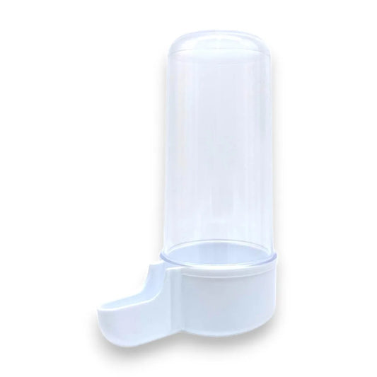 Drinkfontein hoge voet 200cc ( ecofontein nr 3 ) Wit / transparant