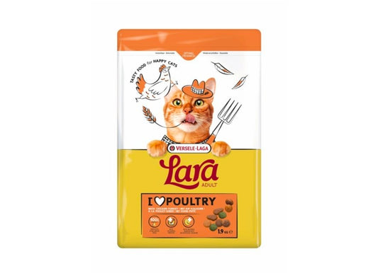 Lara Adult Kip&Kalkoen - Kattenvoer - 1.9 kg