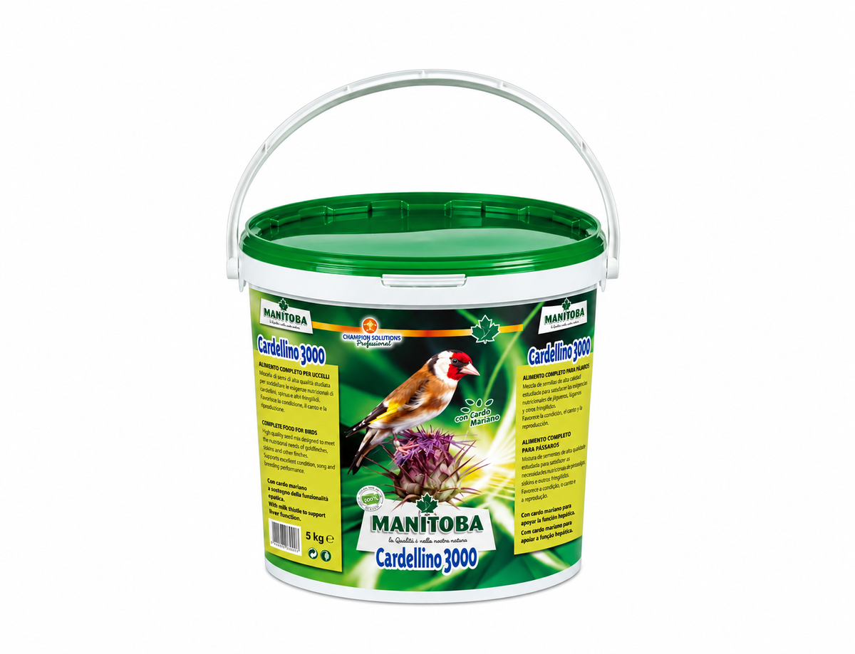 Manitoba Distelvinken en Sijzen premium Cardellino 3000  5kg