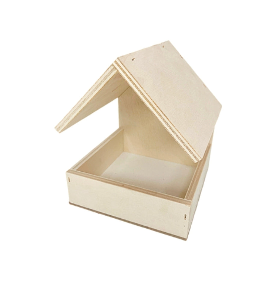 Kapel Hout Middelgrote Model 12x12x16 cm