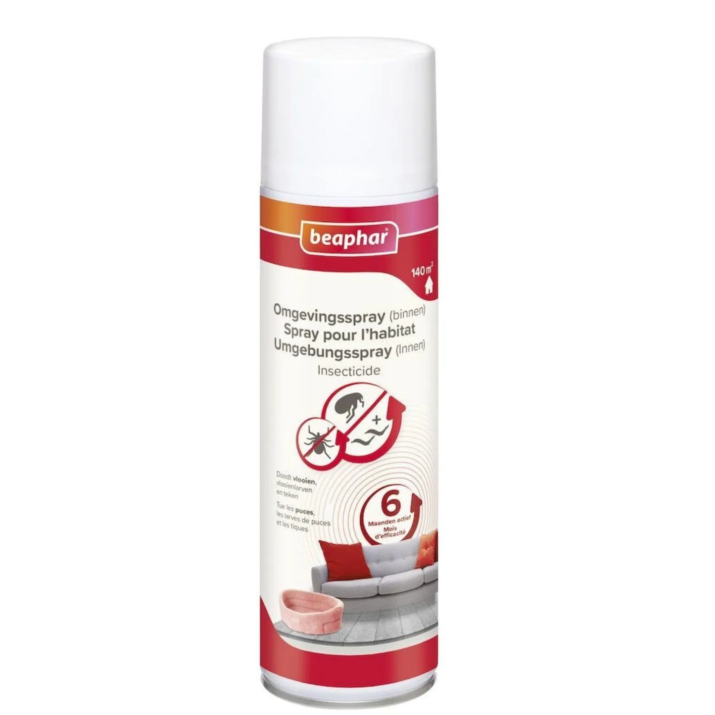 Beaphar Omgevingsspray Anti-Vlo