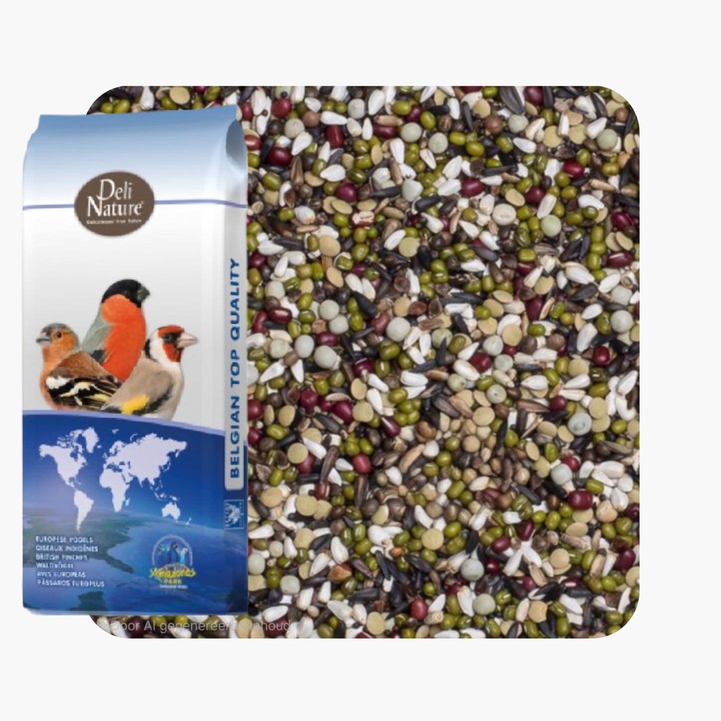 Nr 63 Deli Nature Kiemzaad Inlandse Vogels en Parkieten 15kg