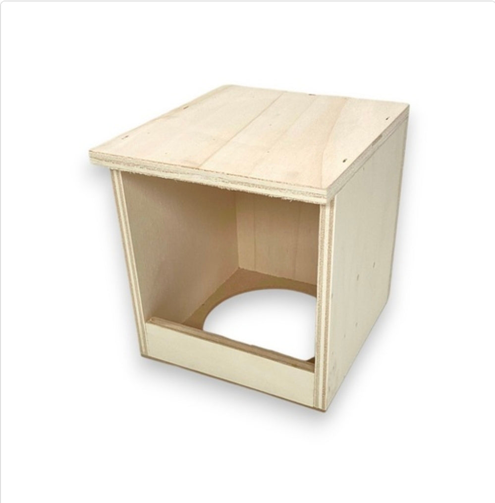 Kanarie Nestkast Hout 13x13x15cm