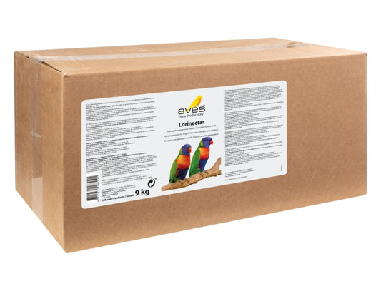 Aves Lorinectar 9 kg - volledig wateroplosbaar voer voor lori's