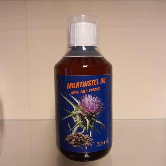 Mariadistelolie 300ml 100% Bio Koud Geperst - Herb Bird Mix