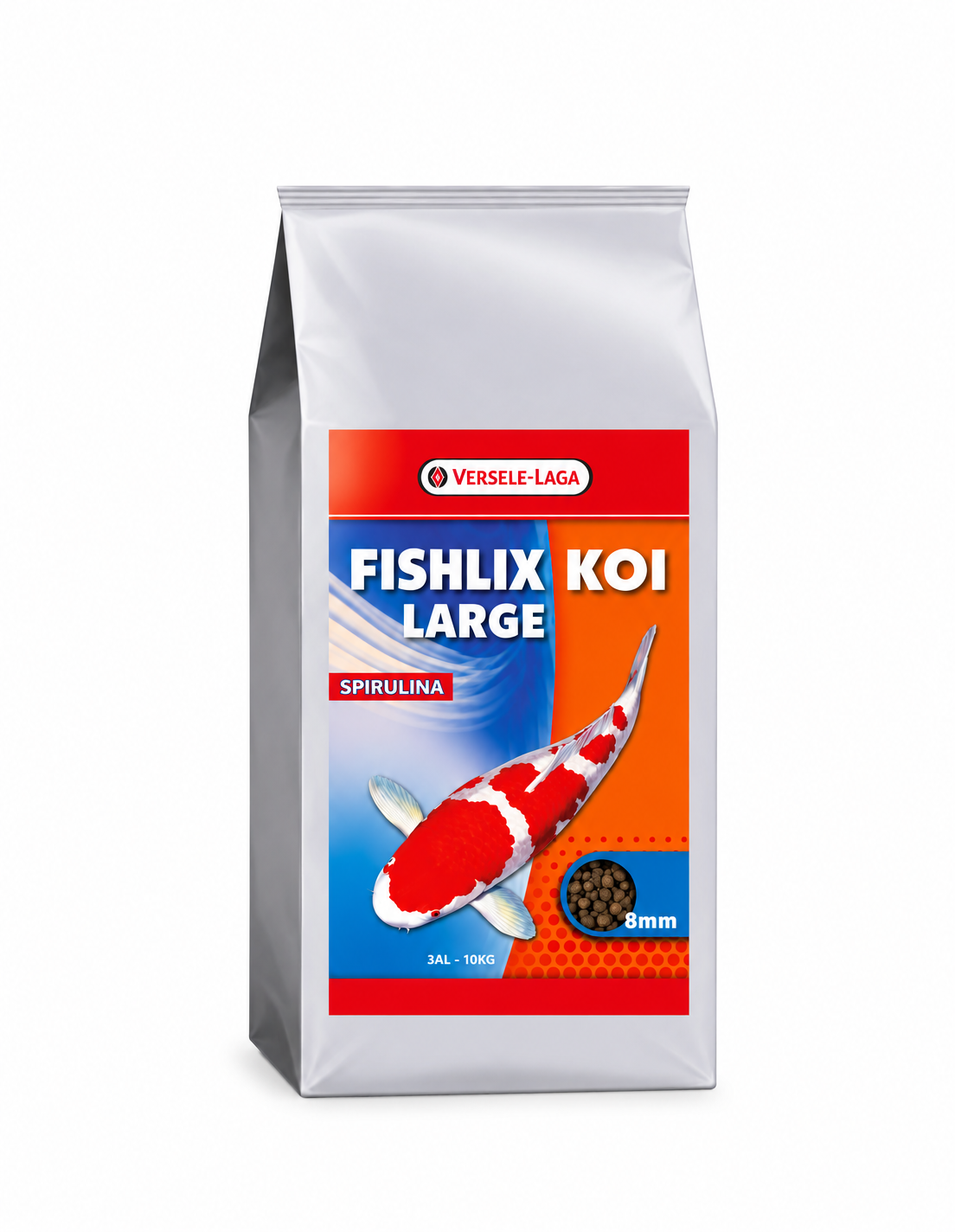Fishlix Koi Large - breed 8mm 8kg - versele laga