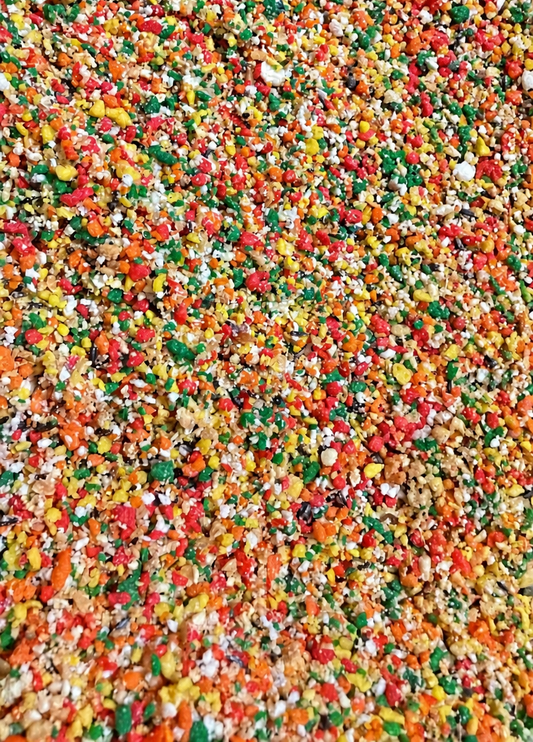 Tutti Frutti Tropical Fruit Patee ( zelf verpakt ) 5kg -Pineta Zootecnisi