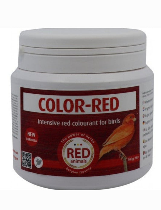 Color-Red 300 Gram (rode kleurstof en met choline voor de lever) Red Animals