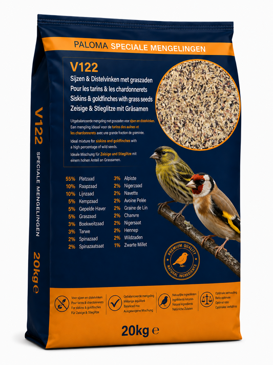 V122 Sijs & Distelvink 15 kg - Paloma