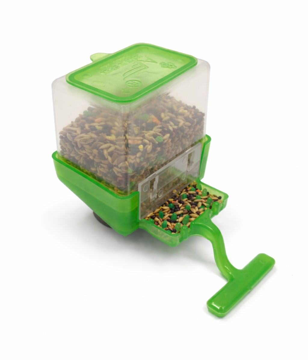 Voerbak Carla "Anti-Verspilling" GROEN 125gram