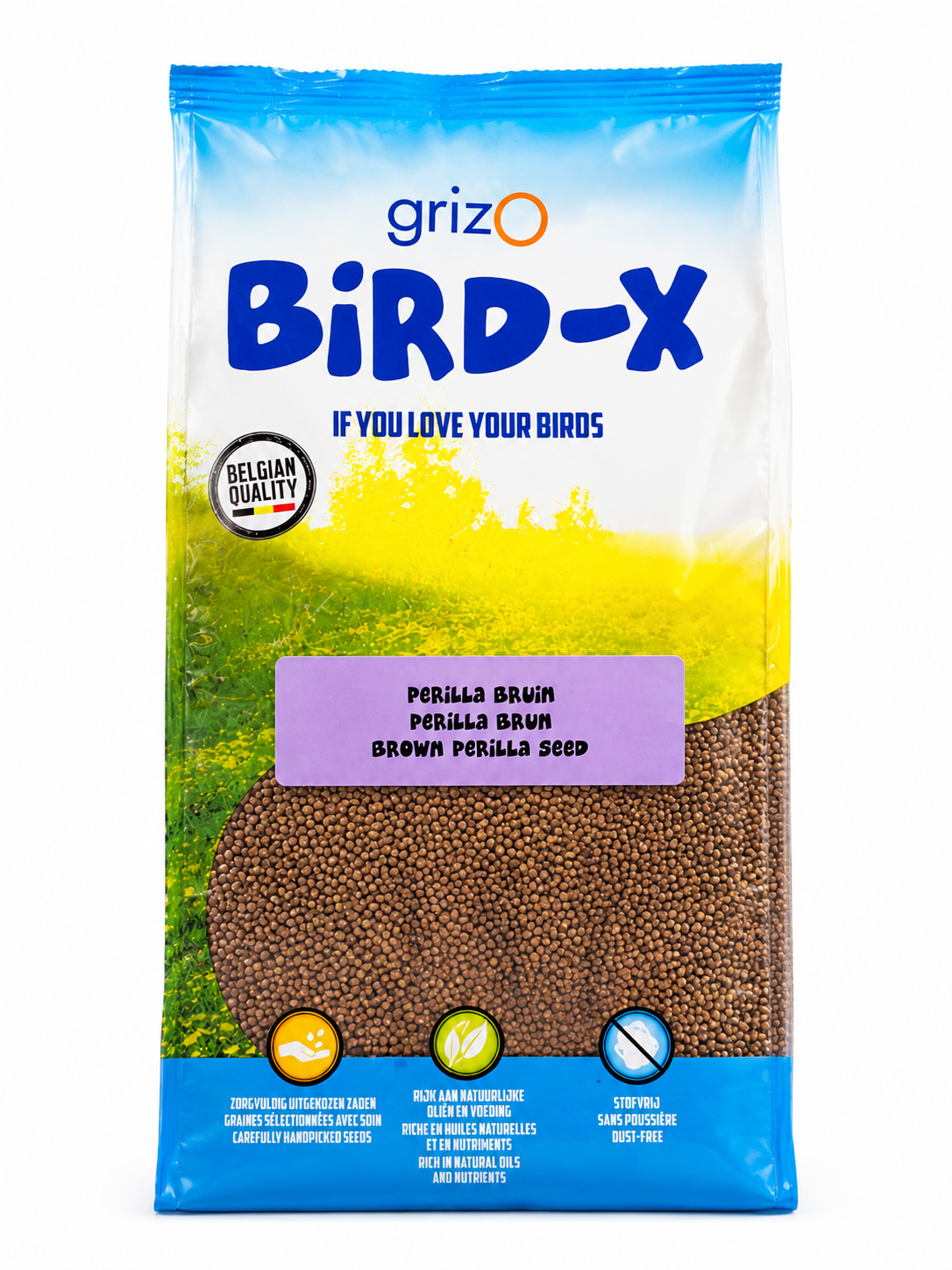 Perilla Bruin 800 gram - Bird-X