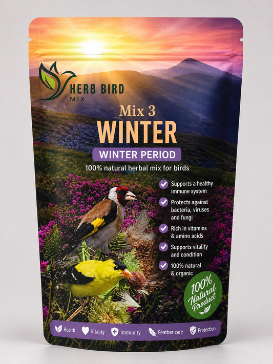 Mix 3 - Winter Periode ( 150gram ) - Herb Bird Mix