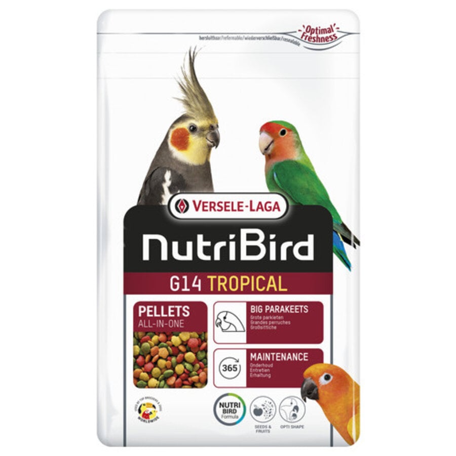 NutriBird G14 Tropical 1 Kg - Pellet Voeding