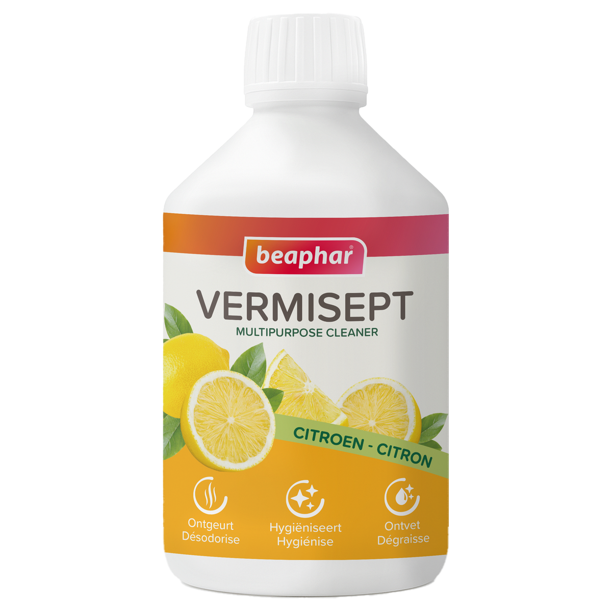 Vermisept Citroen 500ml - Geconcentreerd Reinigingsmiddel - Multifunctioneel