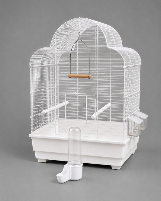 Vogelkooi Sandra - Wit 66 x 51 x 32