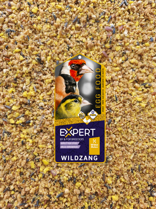 EXPERT Eivoer Wildzang 5kg - 15.6% Eiwitten, Insecten, Special seeds - Witte Molen