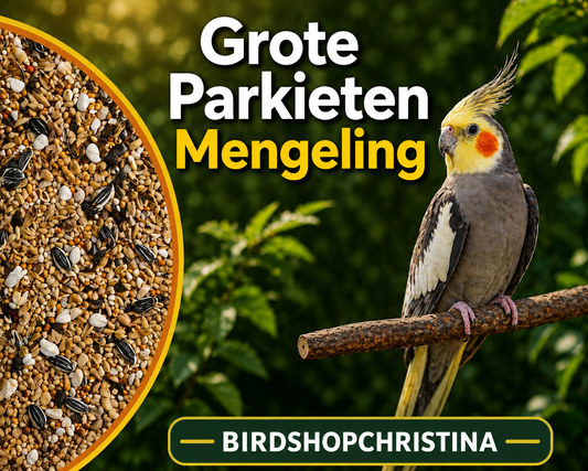 Grote Parkieten Standaard - 1kg uitgepond - Vogelvoer