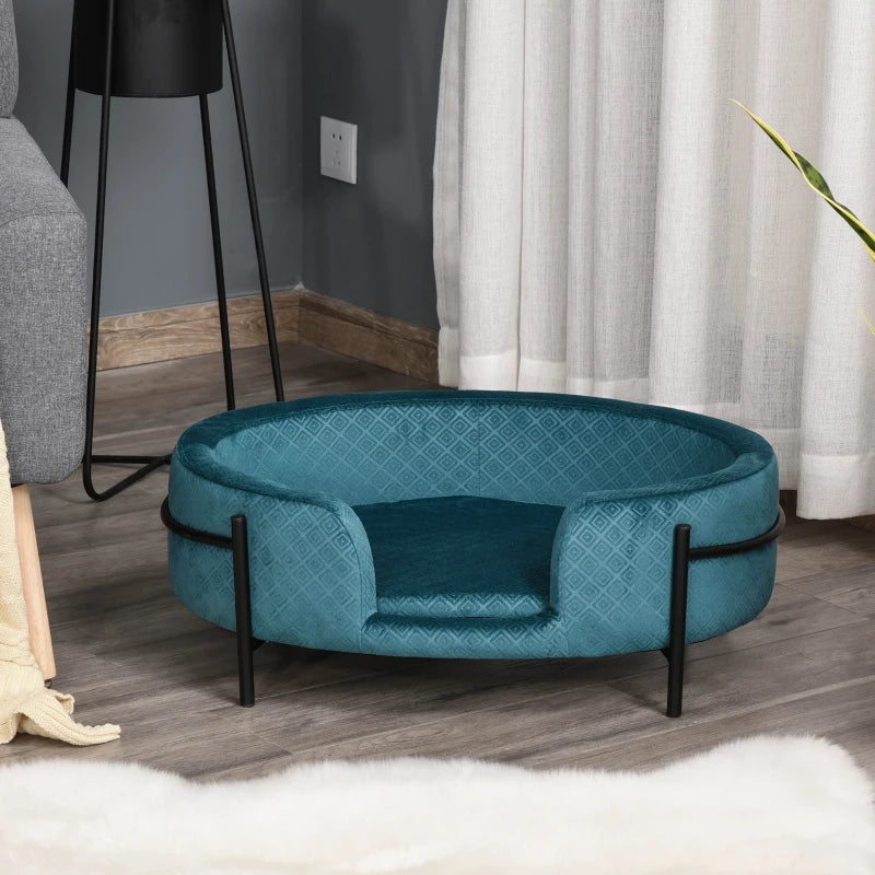 Cosy Sofa - JACK FLUWEEL GROEN - Honden Mand 61X42CM