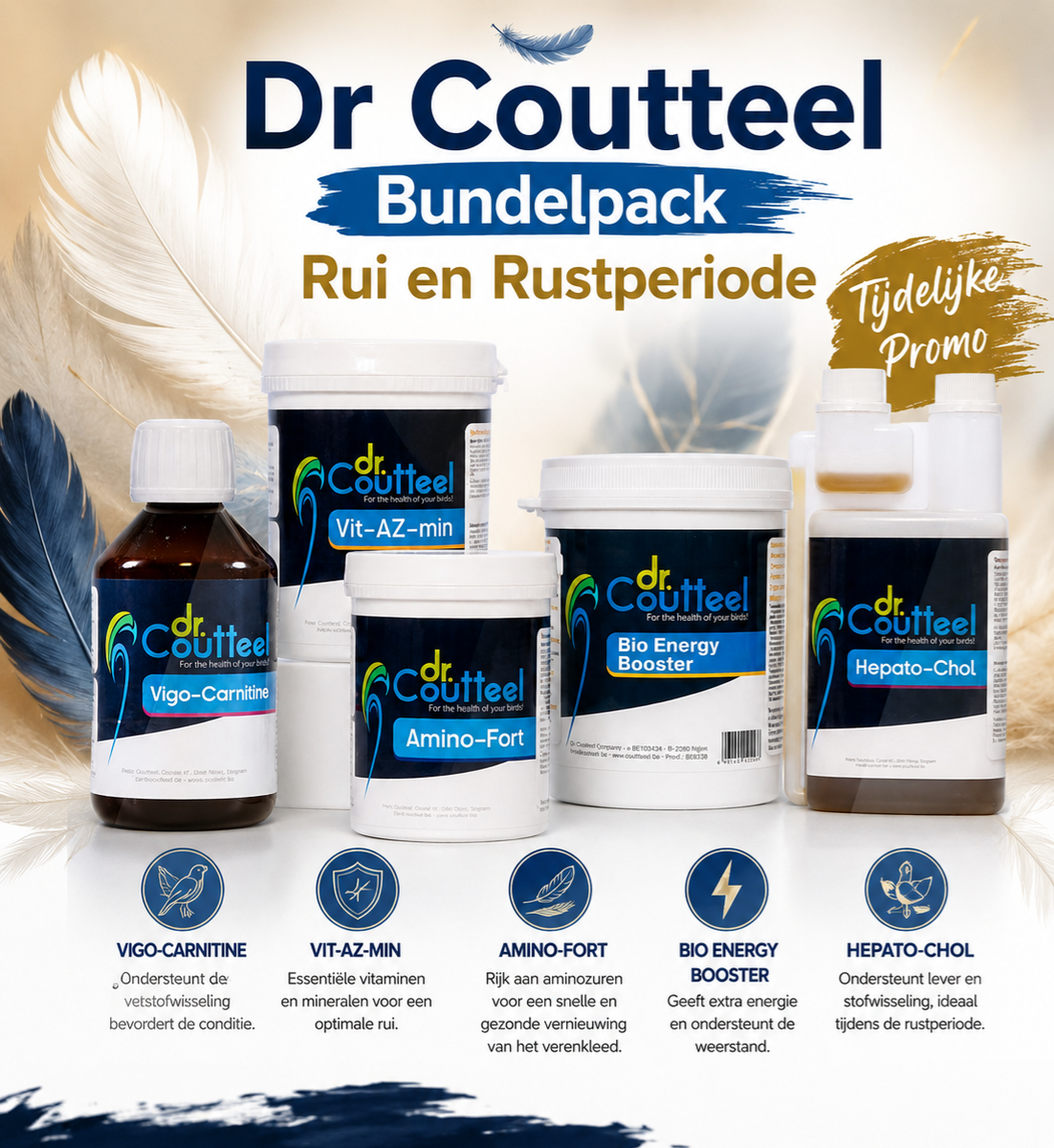 Dr Coutteel - Bundel Rui en Rustperiode - Pack ( 5 )