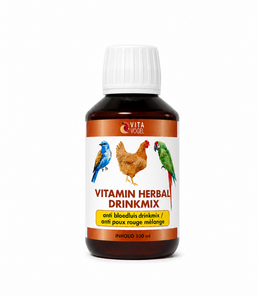 Vitamin Herbal Drinkmix 100ml - Vita Vogel ( Anti Bloedluis Drinkmix )