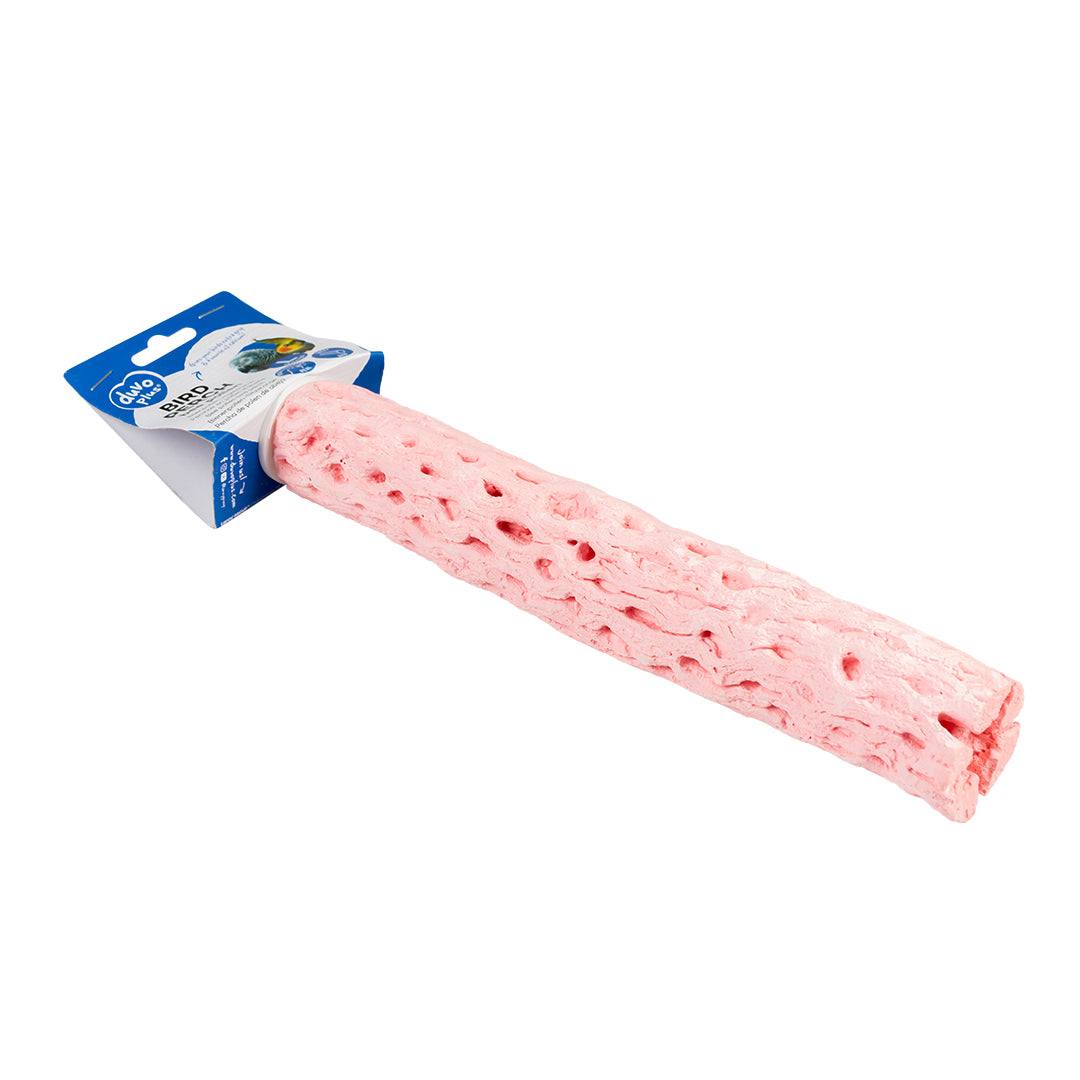 Bijenpollen Vogel zitstok - Roze L - 26,5x4,5x4,5cm