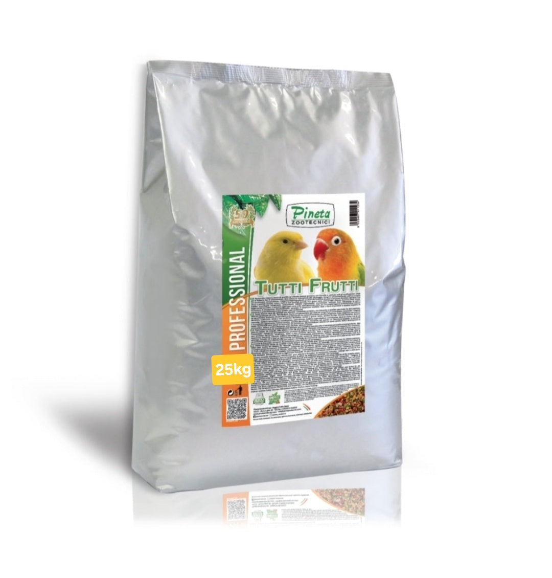 Tutti Frutti Tropical Fruit Patee 25kg -Pineta Zootecnisi