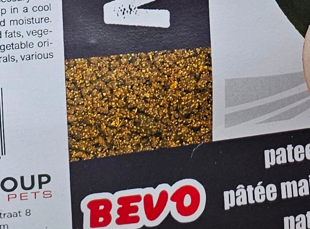 Beo/Myna Voer Patéé Met Fruit 1kg